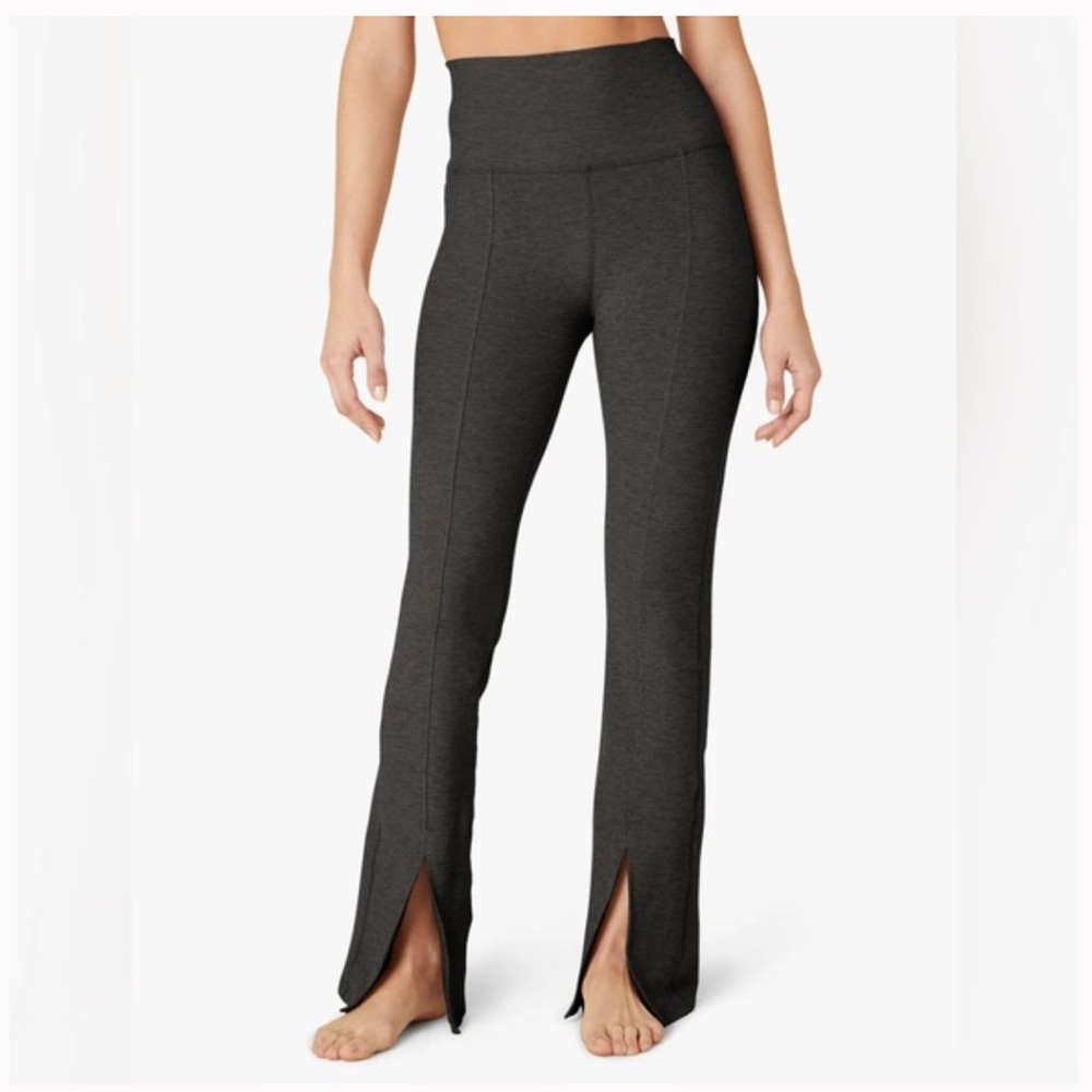 Spacedye High Waist Make the Cut Split Ankle Pant